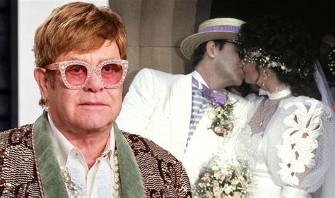 Elton John marriage: Who was Sir Elton's wife? How long were they together? | Music ...