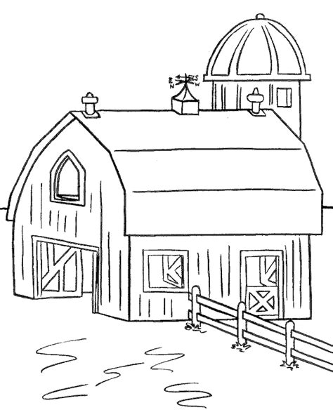 Useful pictures of barn coloring pages proper intended for kids and adults - Coloring Pages