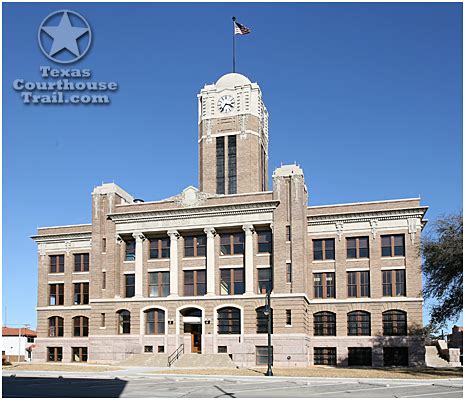 Johnson County Courthouse - Cleburne, Texas - Photograph Page 1