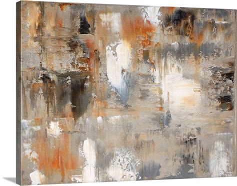 Brown And Grey Abstract Art Wall Art, Canvas Prints, Framed Prints ...