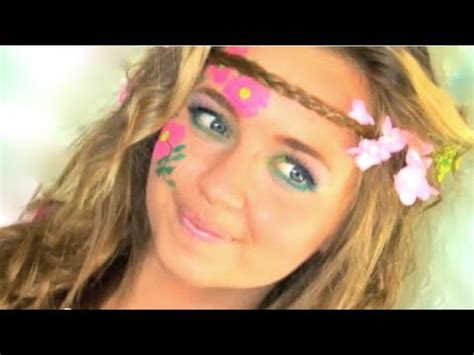 natural makeup: NEW 707 NATURAL HIPPIE MAKEUP TUTORIAL