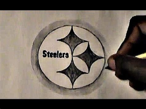 HOW TO DRAW: Pittsburgh Steelers logo - YouTube