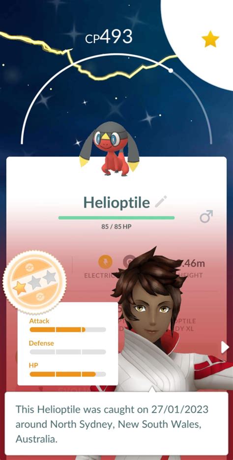 (Wild) Shiny Helioptile Verication : r/TheSilphRoad