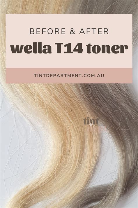 Wella T14 Pale Ash Blonde Toner - Before and After Results – Tint Department