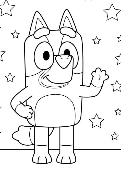 Bluey Coloring Pages - Free Printable Coloring Pages for Kids