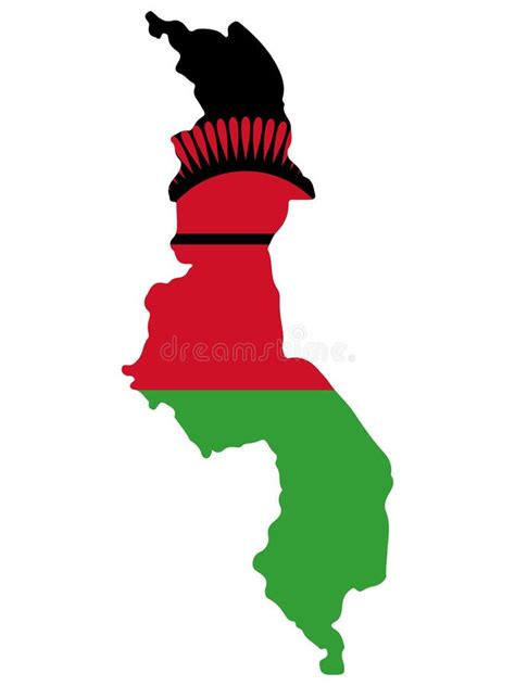 Flag Malawi Africa Illustration Vector Eps Stock Vector - Illustration ...