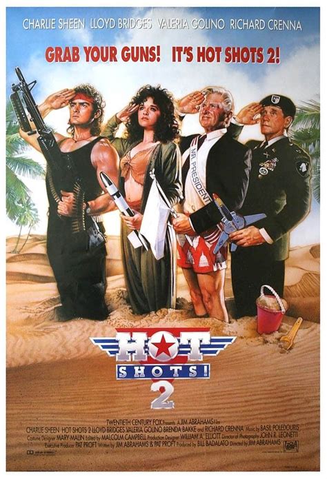 HOT SHOTS 2 (1993) | Filmplakate, Filme, Plakat