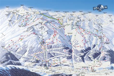 Solden - World ski resorts piste maps