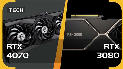 Nvidia RTX 4070 vs RTX 3080 - which graphics card should you choose?