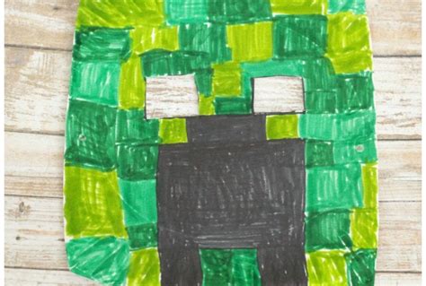 Minecraft Creeper Mask » SKrafty