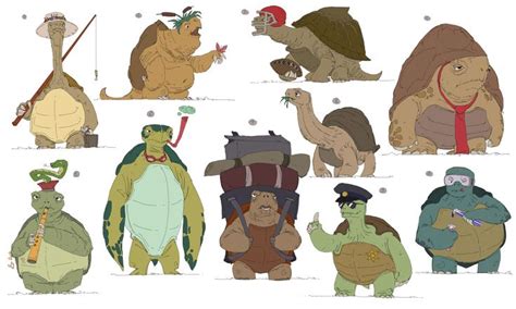 Week 20 - Turtles & Tortoises, George Brad on ArtStation at https://www.artstation.com/artwork ...