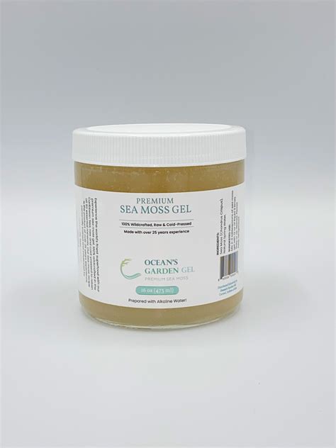 Premium Original Sea Moss Gel – Ocean's Garden Gel