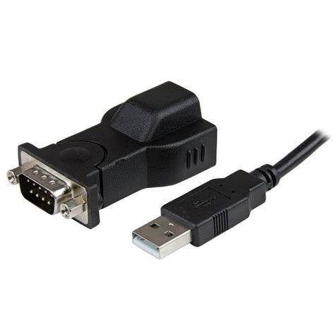 USB to Serial Adapter with Removable USB Cable | Serial Adapters ...