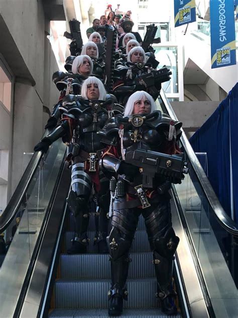 40k Cosplay: The Sisters of Battle Squad - Bell of Lost Souls