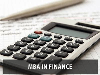 MBA in Finance, MBA Finance