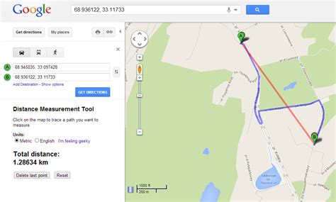 Distance Between Two Points Map | World Map 07