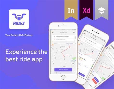 RIDEX - The Ride Sharing App | Behance