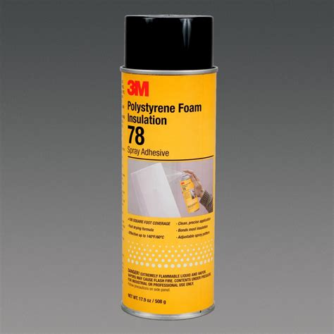 3M 78 Polystyrene Insulation Spray Adhesive | FisherTools.com