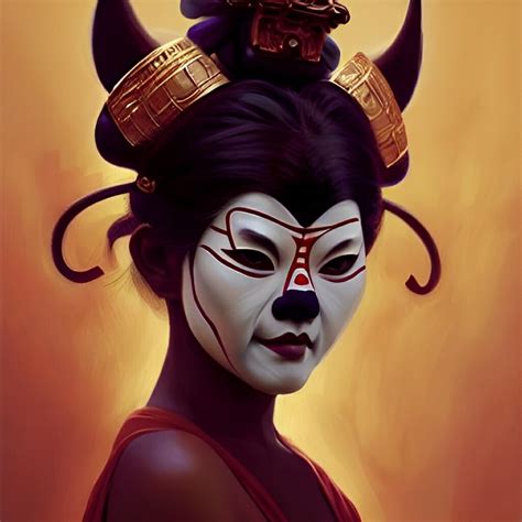 ArtStation - 00032 Mask Geisha 92jpg wonder pack | Artworks