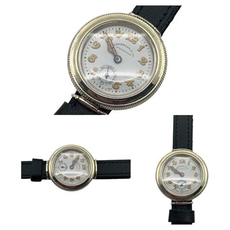 1920s Silver Vintage Ladies Trench Watch at 1stDibs