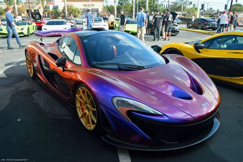 McLaren P1 owned by CJ Wilson of the Anaheim Angels. Painted in a 1 of 1 Cerberus Pearl color by ...