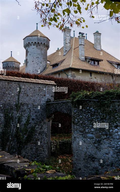 Ripaille castle, Thonon-les-Bains, Haute-Savoie, France Stock Photo - Alamy