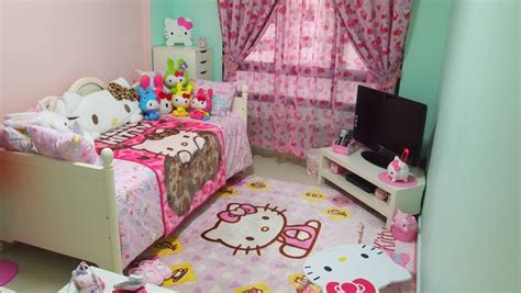 25 Adorable Hello Kitty Bedroom Decoration Ideas for Girls | Hello ...