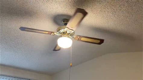 52” Alaska GE vent ceiling fan - YouTube