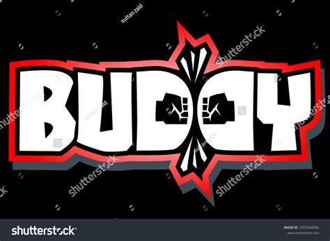 Buddy Esport Template Logo Maskot Game Stock Vector (Royalty Free) 1991604986 | Shutterstock