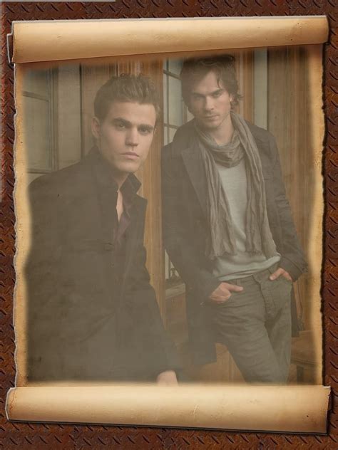 The Salvatore brothers - Damon and Stefan Salvatore Photo (17793187 ...