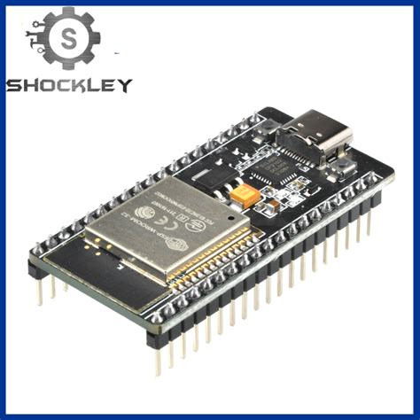 Shockley ESP32 Development Board 2.4 GHz Dual Core WLAN WiFi + BT 2-in-1 Microcontroller ESP ...