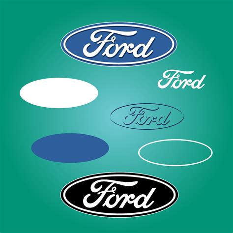 Ford Logo SVG Layered Cricut Cutting File ai eps png | Etsy