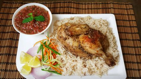 Arabian Chicken Mandi Recipe / Yemeni Style Rice & Chicken