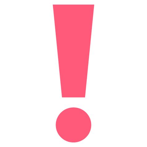 Exclamation Mark Transparent PNG | PNG Mart