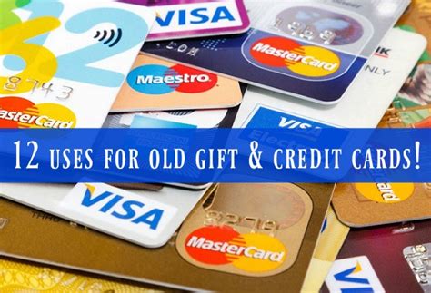 12 Uses for Old Gift Cards or Credit Cards