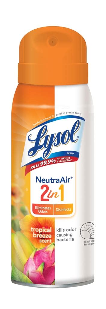 Lysol Disinfectant Spray, Neutra Air 2 in 1 — Tropical Breeze | EPA ...