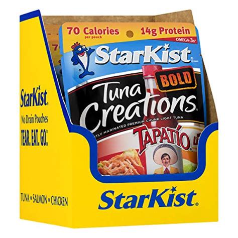 StarKist Tuna Creations Bold, Tapatió, 26 Oz, Pack of 24 Food, Beverages Tobacco Food Items ...