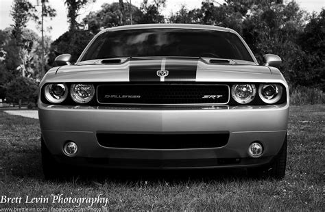 2010 Dodge Challenger SRT8 | Black and white of a recent sho… | Flickr