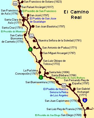 California Highways (www.cahighways.org): El Camino Real