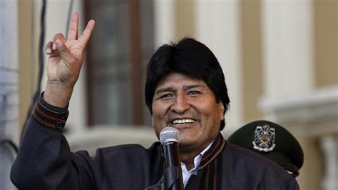 Evo Morales por ahondar proceso de cambio tras posible reelección