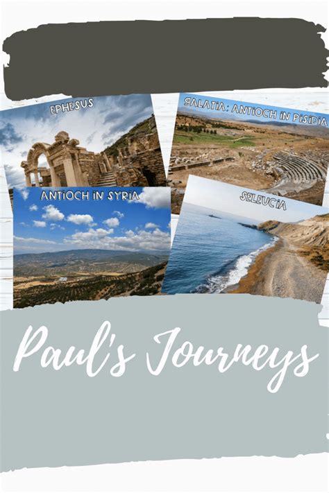 Paul's Missionary Journey: Maps and Photos