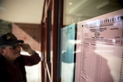 PHOTOS: Mass. Voters Hit The Polls On Super Tuesday | WBUR News