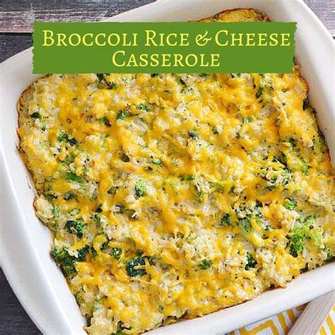 Potluck Broccoli Rice Casserole - Rocky Mountain RV and Marine Blog