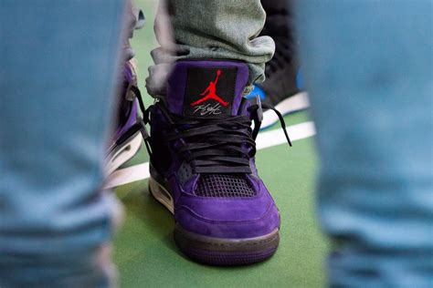 Travis Scott Air Jordan 4 Purple - Sneaker Bar Detroit