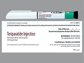 Bonsity, Forteo, parathyroid hormone (teriparatide) dosing, indications ...