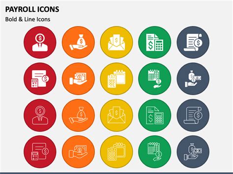 Payroll Icons for PowerPoint and Google Slides - PPT Slides