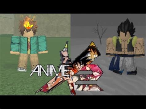 showcase do tsuna e gogeta|anime cross 2|roblox - YouTube