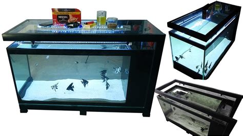 Aquarium model 20 - Fish tank Aquarium Coffee Table - YouTube