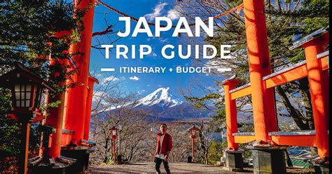 Japan ITINERARY + Travel Guide BLOG + BUDGET