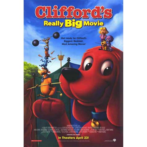 Clifford's Really Big Movie - movie POSTER (Style A) (11" x 17") (2004) - Walmart.com - Walmart.com